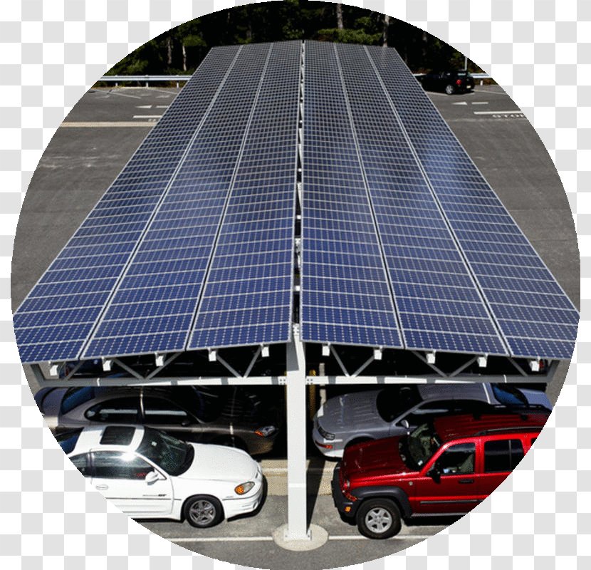 Solar Power Carport Car Park Shed Panels - Photovoltaics - Host Supply Transparent PNG