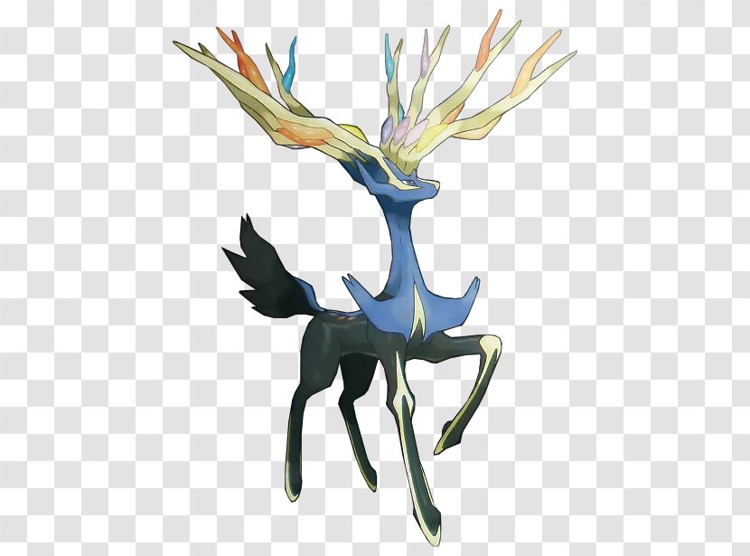 Pokémon X And Y Video Game Xerneas Yveltal Nintendo 3DS - Deer - Charizard Transparent PNG