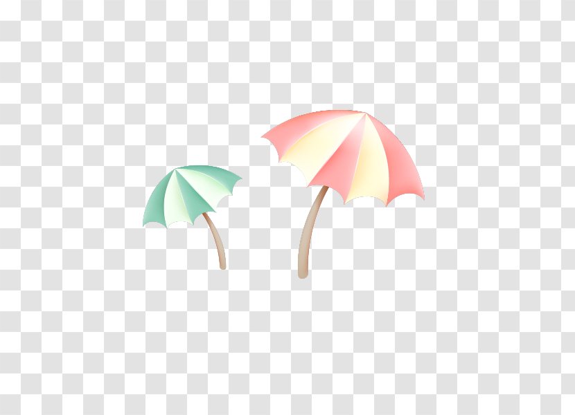 Umbrella Pink Euclidean Vector - Mushroom - Parasol Transparent PNG