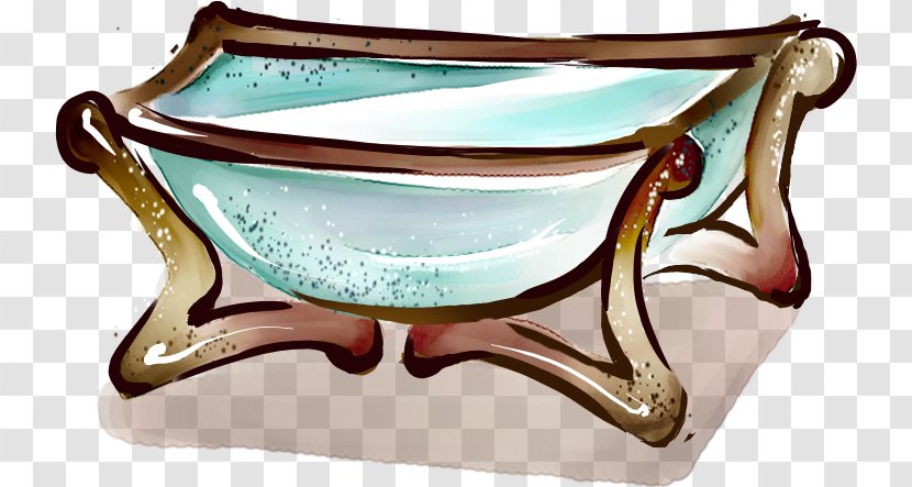 Bathtub Designer - Porcelain - Hand-painted Transparent PNG