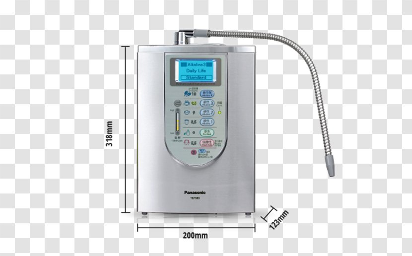 Water Filter Ionizer Panasonic Purification - Drinking Transparent PNG