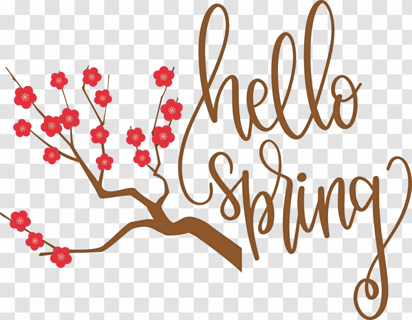 Hello Spring Spring Transparent PNG