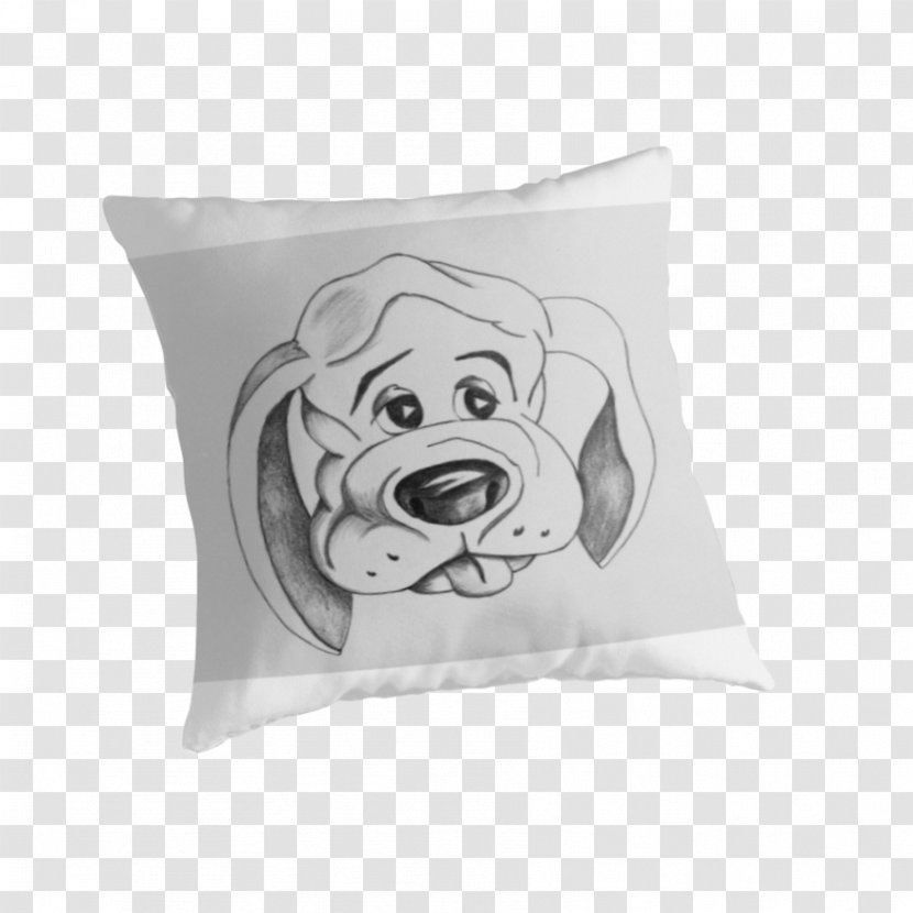 Dog Cushion Throw Pillows Textile - Material Transparent PNG