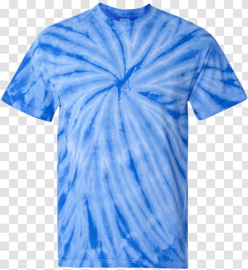 T-shirt Hoodie Tie-dye Clothing Sleeve - Gildan Activewear Transparent PNG