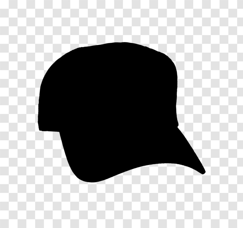 Product Design Font Silhouette - Black - Baseball Cap Transparent PNG