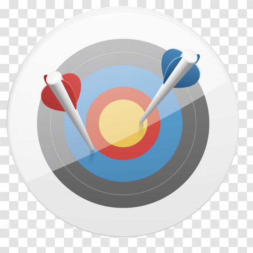 Darts Icon - Raster Graphics - The Shape Of Target Transparent PNG