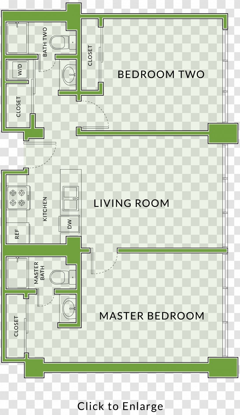 Floor Plan Land Lot Line - Diagram Transparent PNG