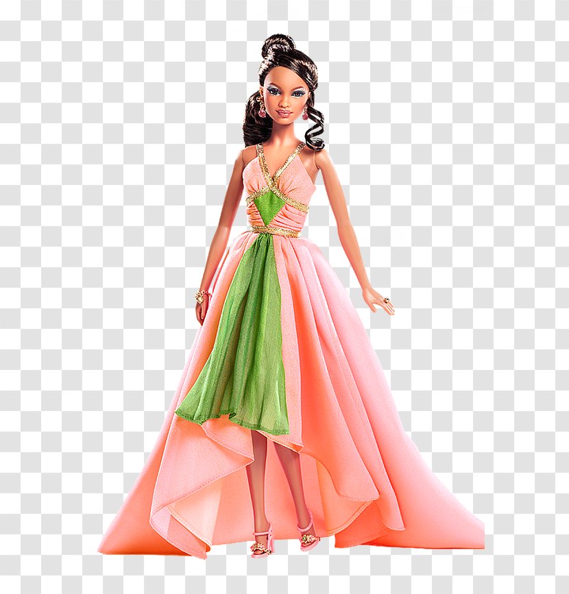 AKA Centennial Barbie Doll Ken Mademoiselle Isabelle - Gown Transparent PNG