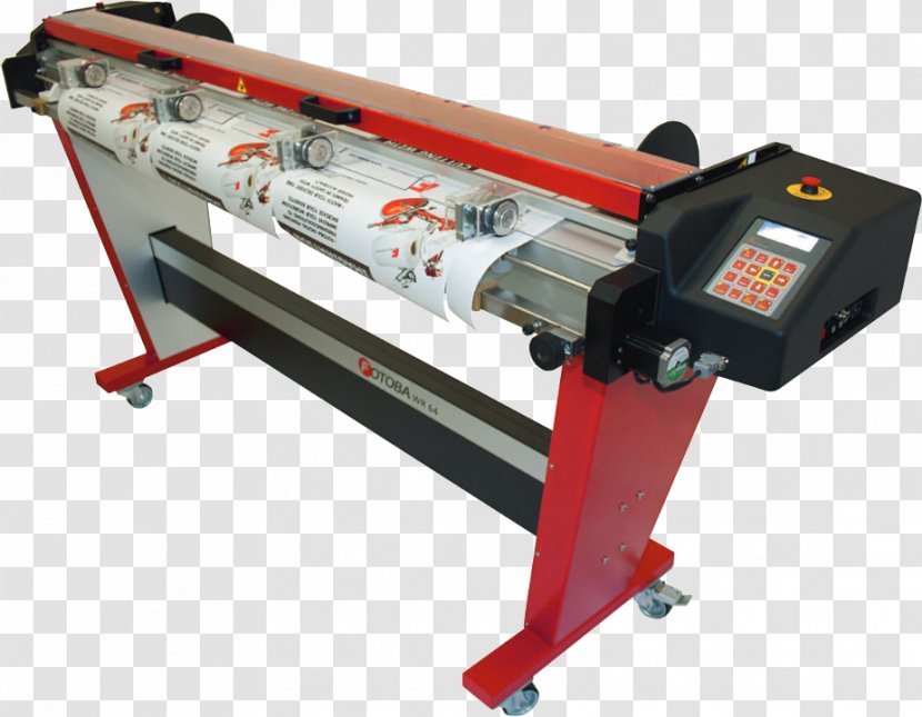 Cutting Tool Printing Wide-format Printer Machine - Die - Paper Rolls Transparent PNG