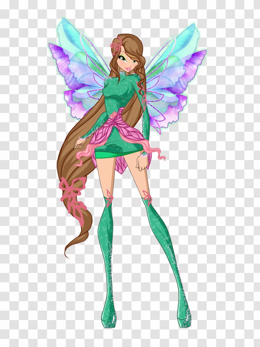 Flora Tecna Fairy Onirix DeviantArt - Watercolor Transparent PNG