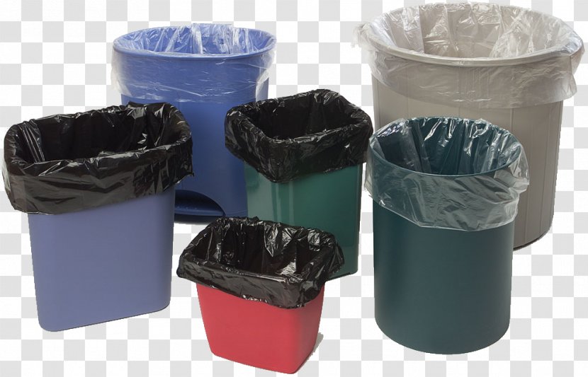 Plastic Bag Bin Rubbish Bins & Waste Paper Baskets - Collection - Trash Transparent PNG