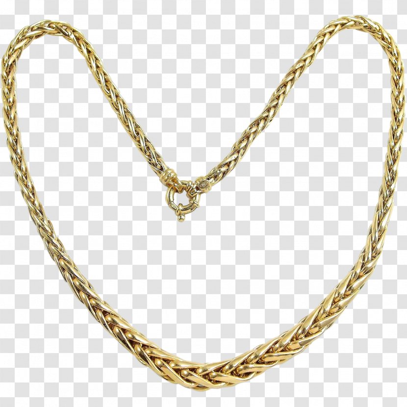 Necklace Gold Jewellery Estate Jewelry Chain Transparent PNG
