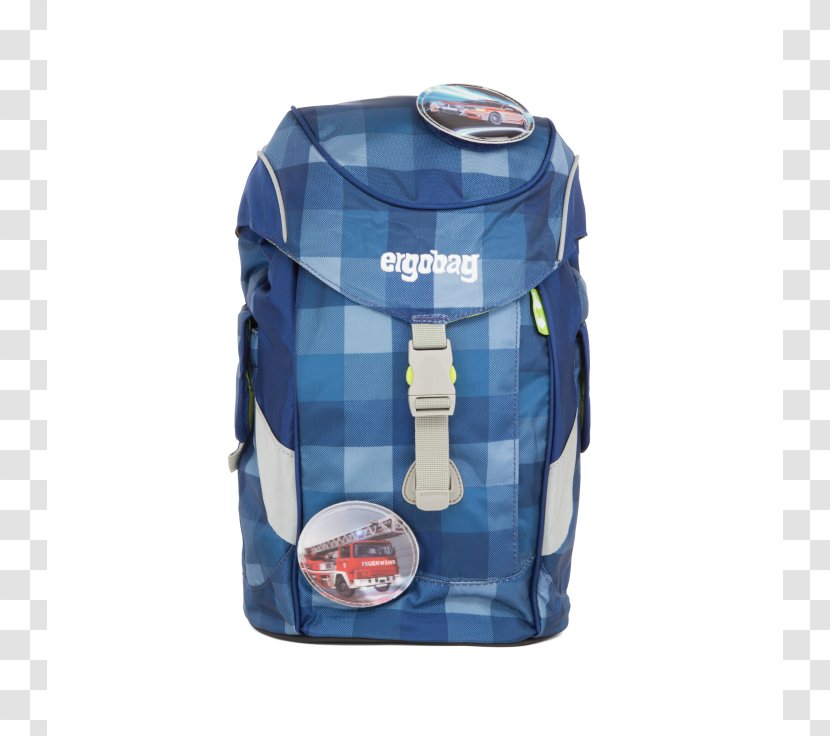 Ergobag Mini Backpack Scout Cartable, Bleu Pack 6 Piece Set Transparent PNG