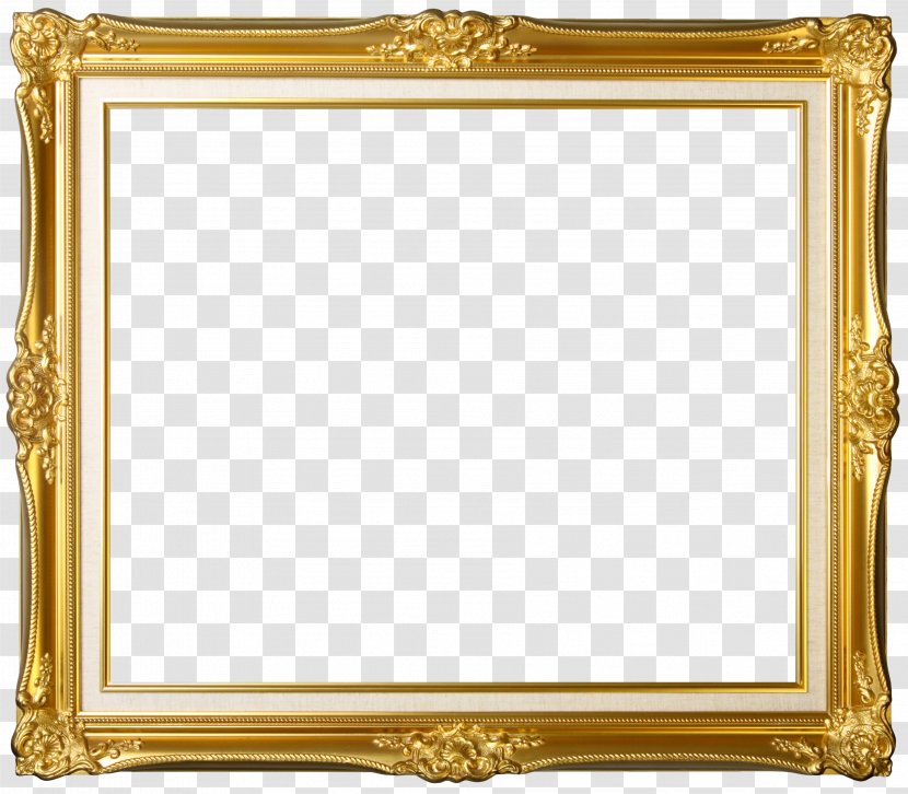 Picture Frames Stock Photography Royalty-free - Painting - Gold Transparent PNG