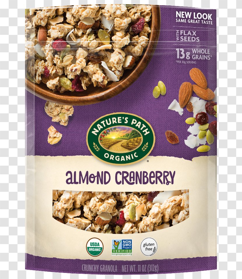 Muesli Organic Food Breakfast Cereal Nature's Path Granola - Flavor Transparent PNG