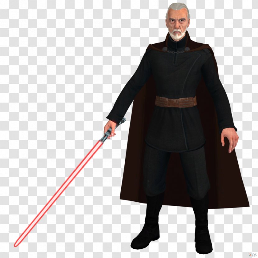 Count Dooku Kinect Star Wars Yoda Wars: The Clone - Battlefront Transparent PNG
