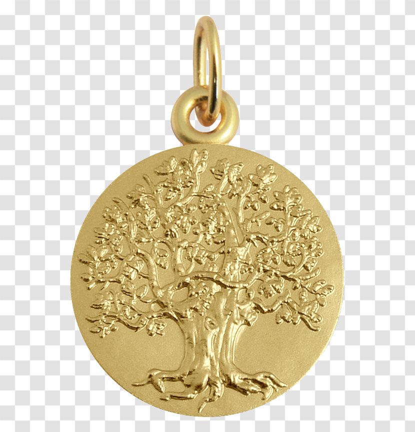 Gold Medal Locket Tree - Oak Transparent PNG