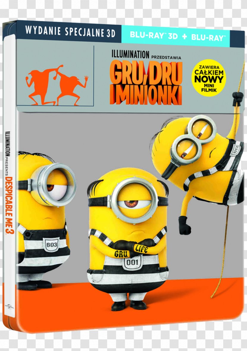 Blu-ray Disc Felonious Gru Dru Ultra HD 3D Film - Text - And Transparent PNG