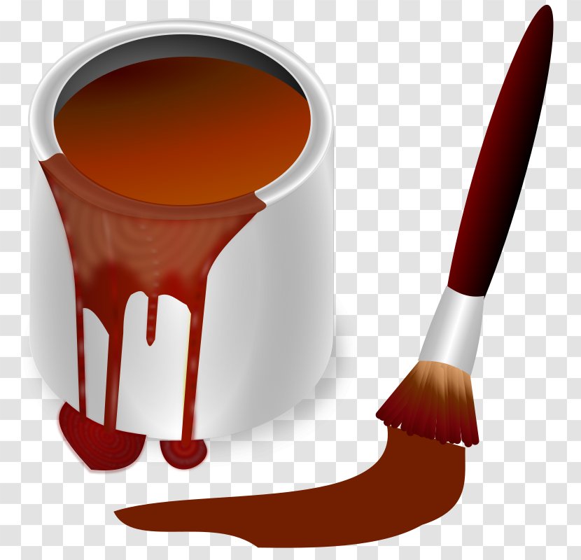 Paintbrush Clip Art - Tableware - Color Word Transparent PNG