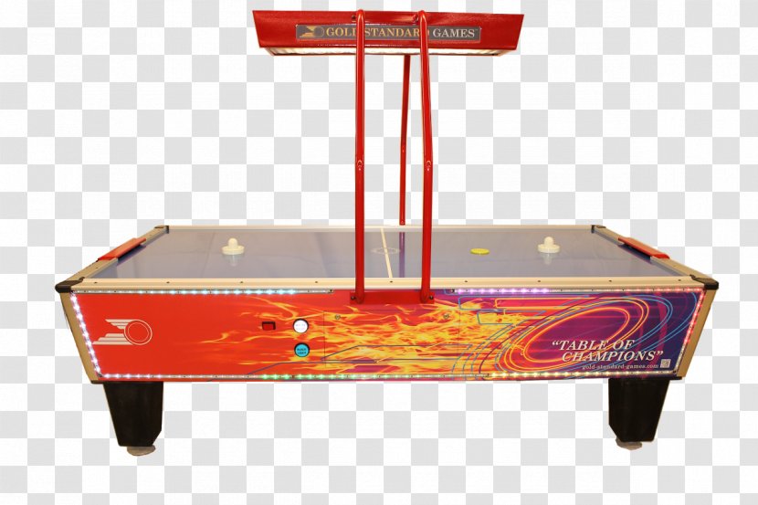 Air Hockey Table Games Gold Standard Shelti - Indoor And Sports Transparent PNG