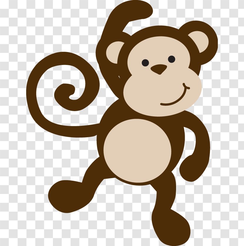 Monkey Baby Shower Template Infant Clip Art - Heart - Safari Transparent PNG