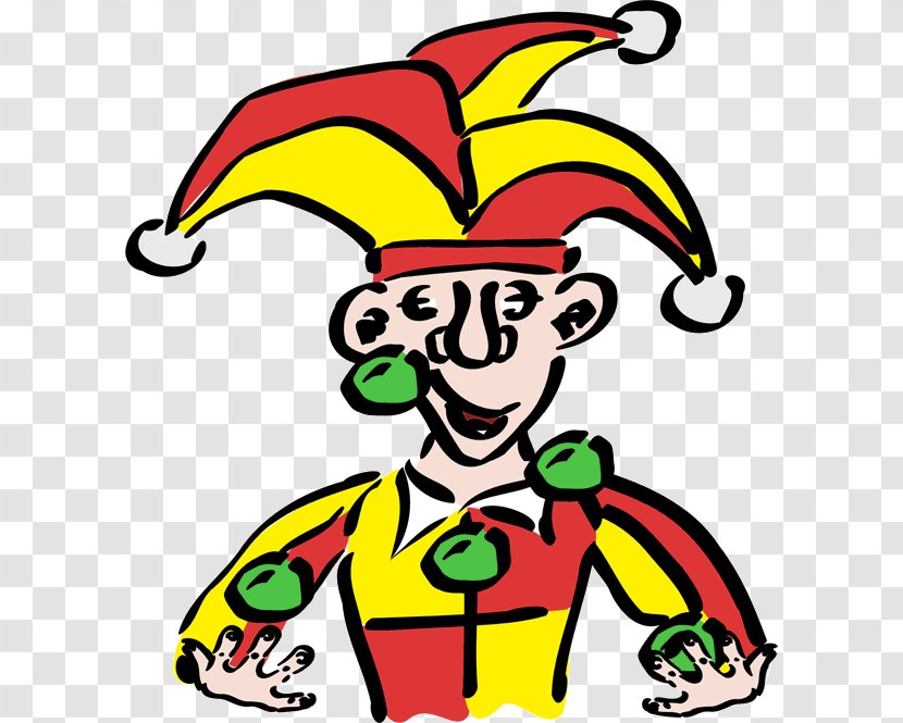 Middle Ages Jester Cap And Bells Clip Art - Royaltyfree - Rosenmontag Transparent PNG