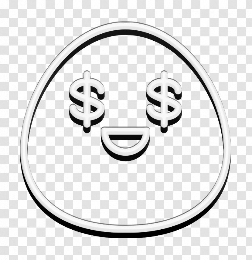 Emoji Icon Greed Icon Transparent PNG