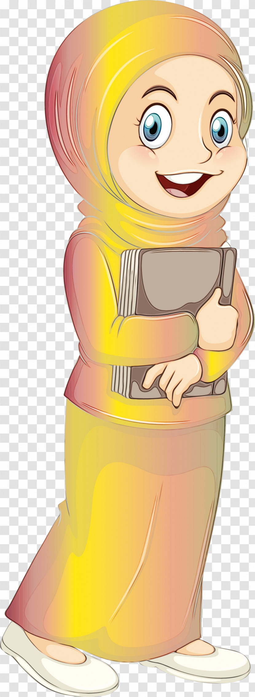 Cartoon Yellow Joint Finger Animation Transparent PNG
