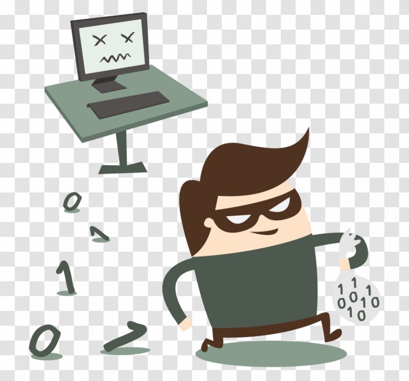 Data Theft Security Hacker Information - Computer - Page Vector Transparent PNG