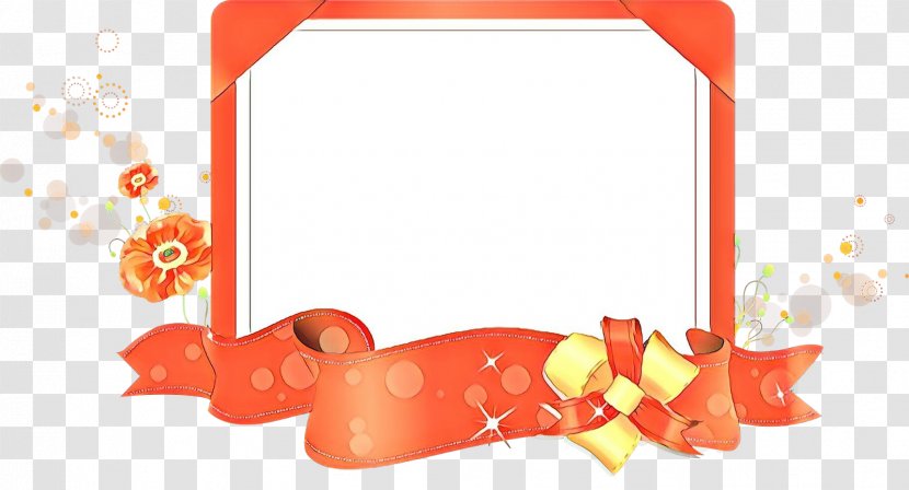 Picture Frame - Red Transparent PNG