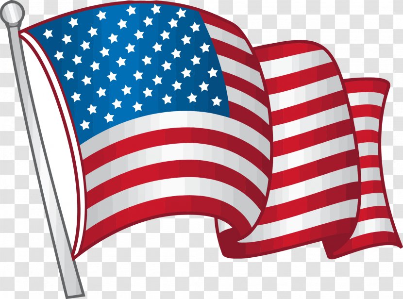 Flag Of The United States Clip Art - Independence Day - America Transparent PNG