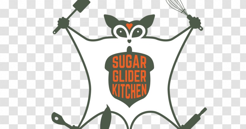 Pastry Chef Food Baking Literary Cookbook - Logo - Animated Sugar Glider Transparent PNG