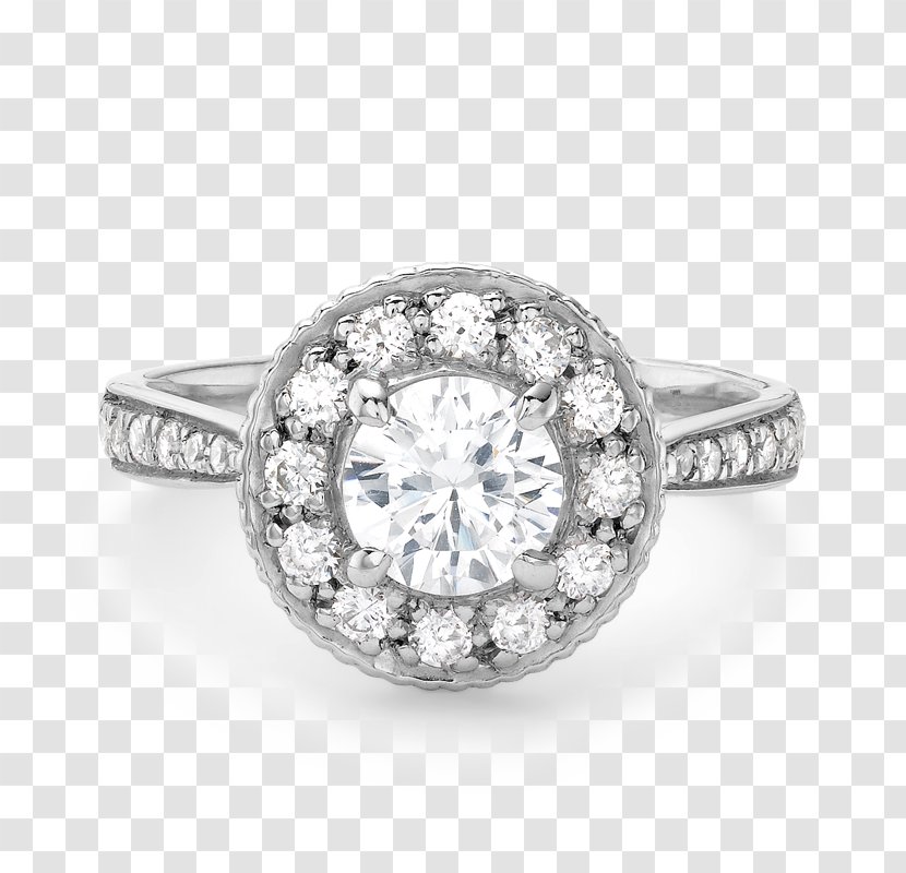 Engagement Ring Jewellery Princess Cut Diamond - Fashion Accessory Transparent PNG