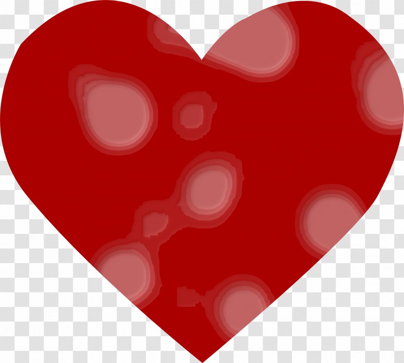 Valentine's Day Heart - Red Transparent PNG