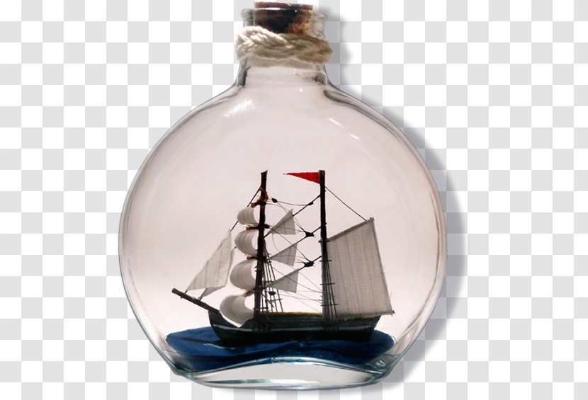 Taobao Price Goods Glass Bottle - Barware - Ship Transparent PNG