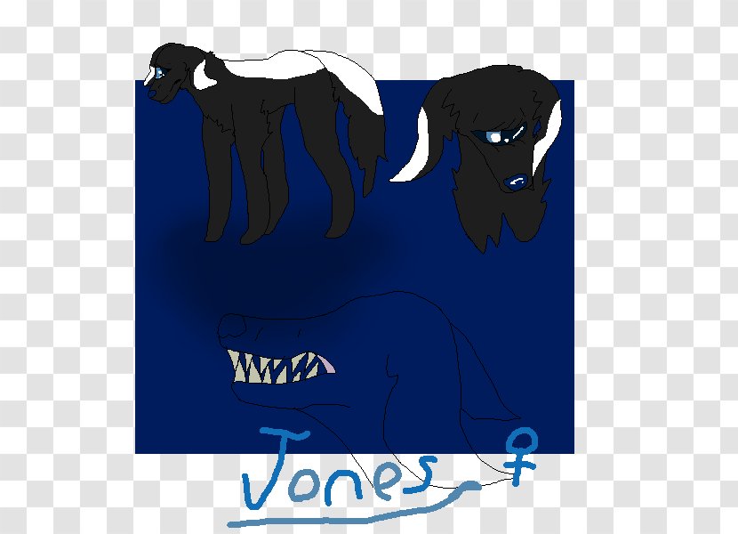 Cattle Illustration Horse Poster Mammal - Blue Transparent PNG
