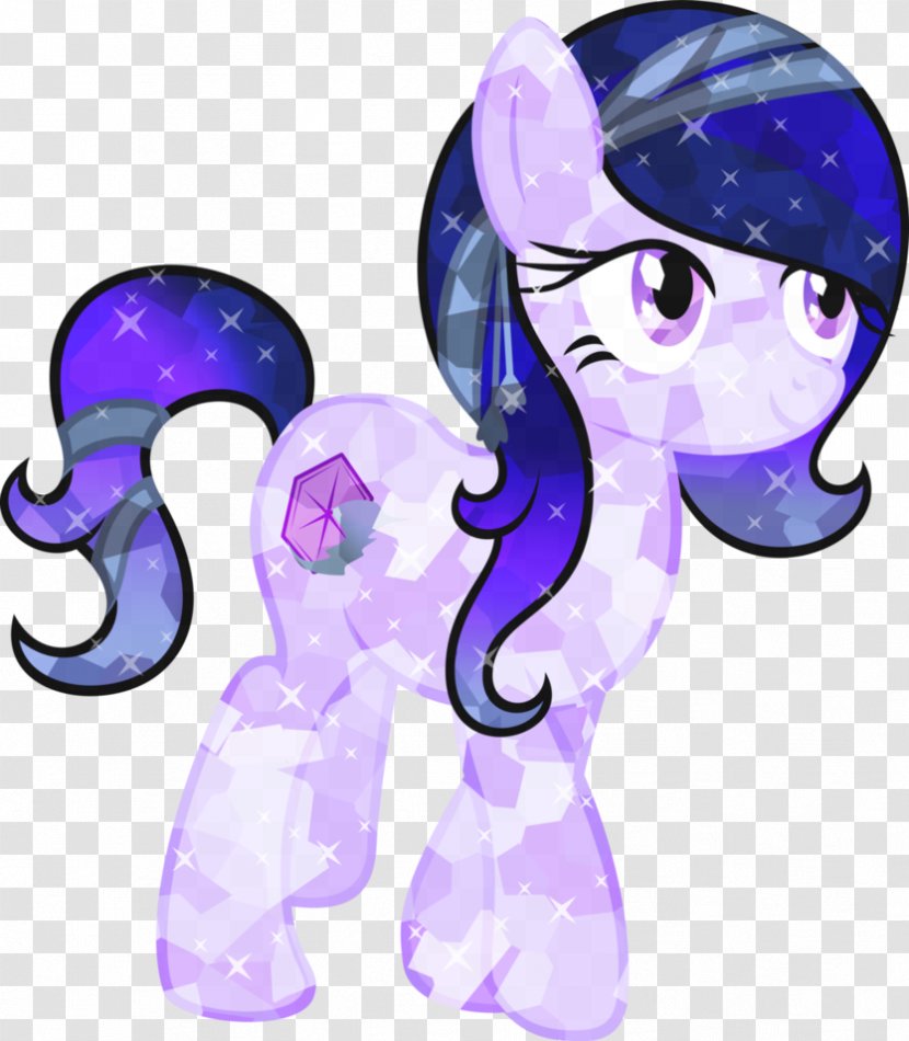 My Little Pony Horse Crystal Clip Art - Empire Part 1 - Amethyst Transparent PNG
