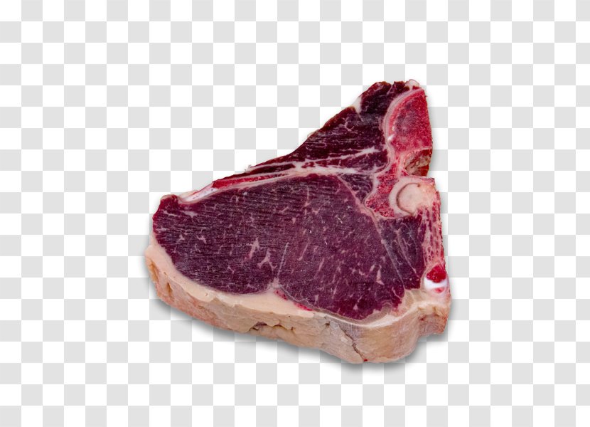 Sirloin Steak Ham T-bone Rib Eye Game Meat - Flower - T Bone Transparent PNG