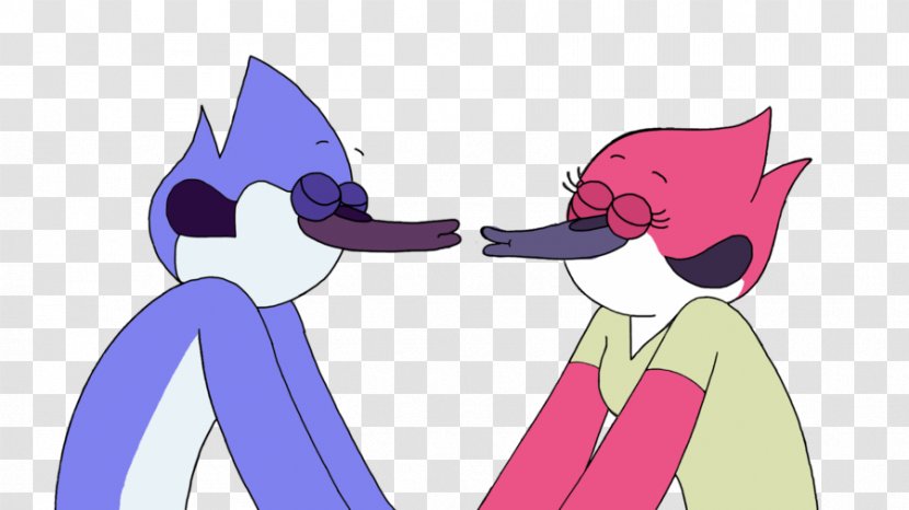 Mordecai Bad Kiss YouTube DeviantArt - Heart - Youtube Transparent PNG