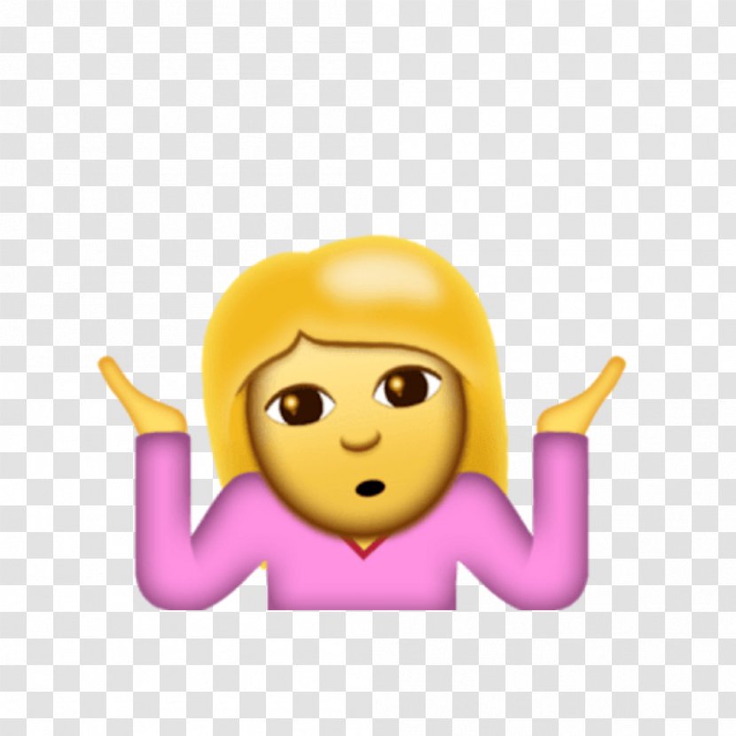 Emojipedia Emoticon Shrug Face With Tears Of Joy Emoji - Idk Background Transparent PNG