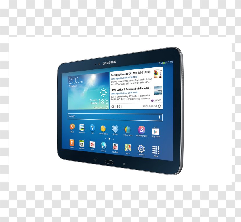 Samsung Android Computer Smartphone 3G - Electronics Accessory - Galaxy Tab Series Transparent PNG