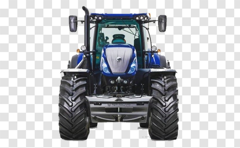 Tractor New Holland Agriculture Agricultural Machinery - Automotive Exterior Transparent PNG