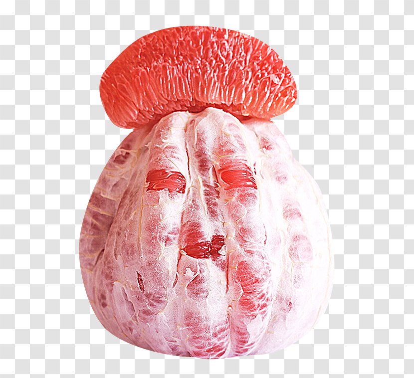 Grapefruit Juice Pomelo Red Meat - Cartoon - Artificial Peeling Transparent PNG