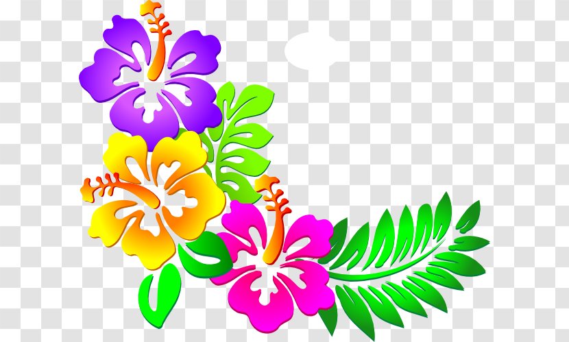 Flower Free Content Clip Art - Petal - Hawaiian Cliparts Transparent PNG