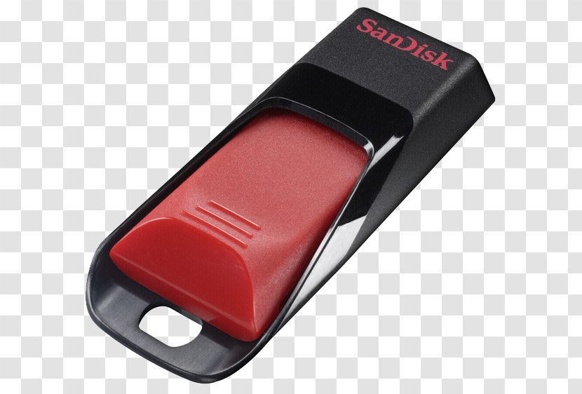 USB Flash Drives SanDisk Cruzer Edge Blade 2.0 Computer Data Storage - Memory Transparent PNG