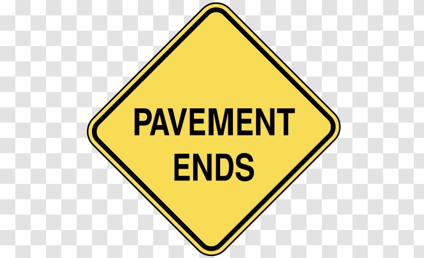 Traffic Sign Sidewalk Roadworks - Road Transparent PNG