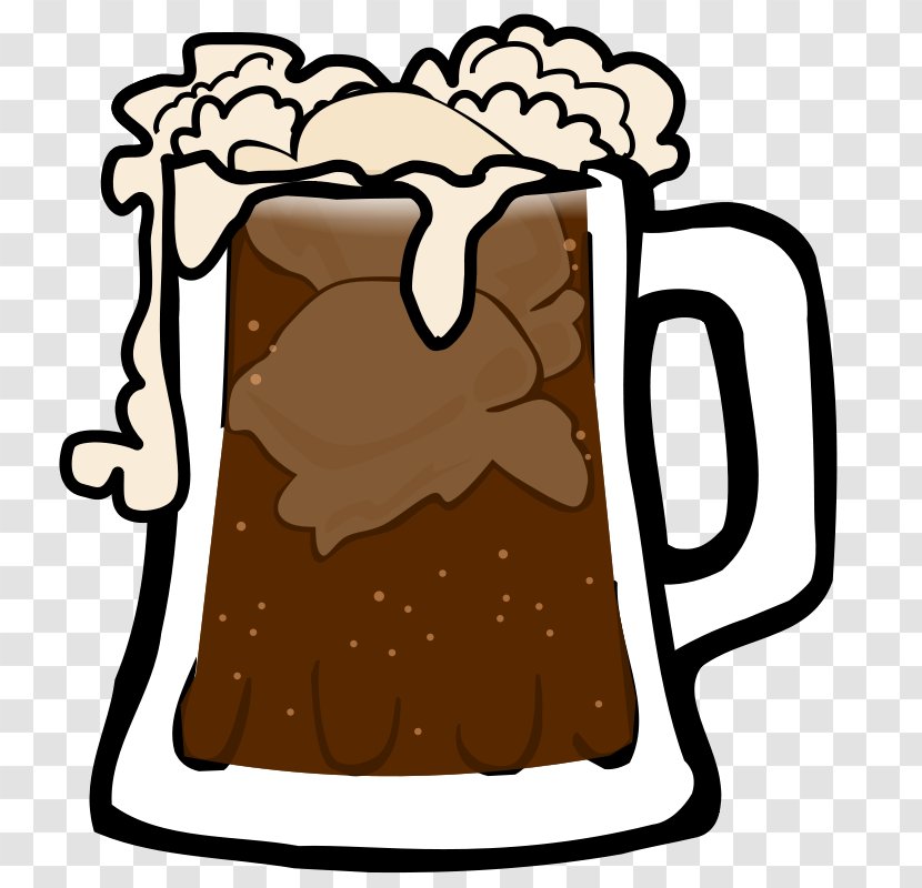 Root Beer Fizzy Drinks Ice Cream Float - Alcoholic Beverages Transparent PNG