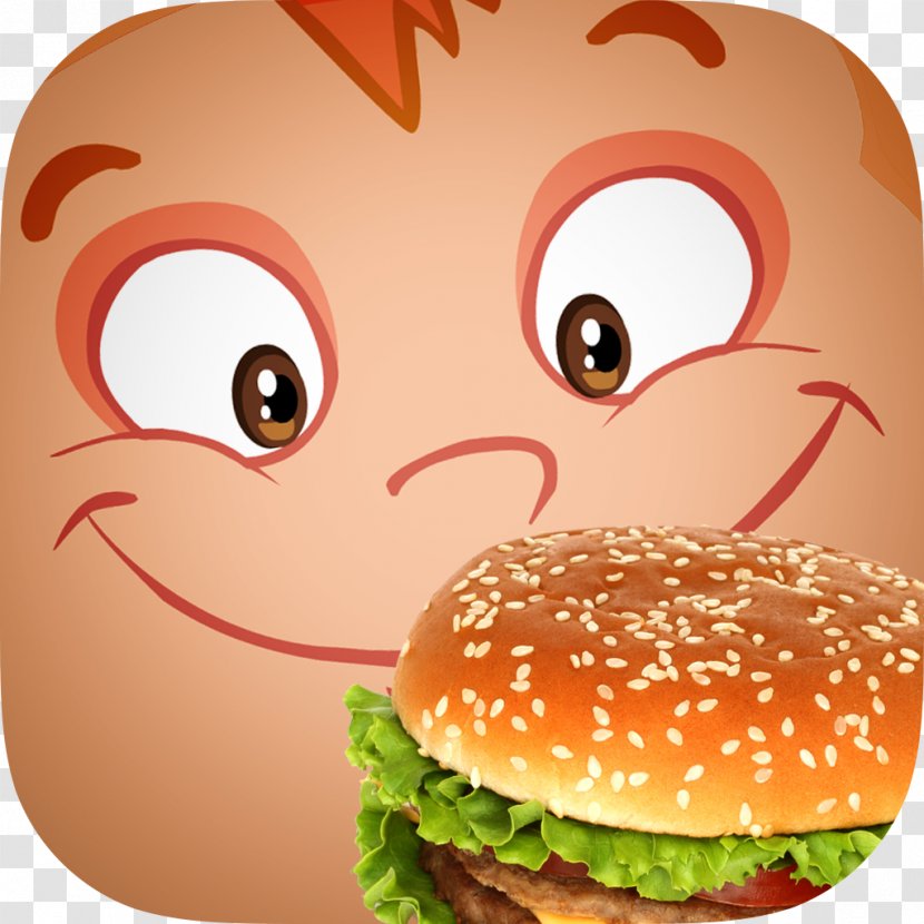 Cheeseburger Junk Food Fast Health Veggie Burger - Finger Transparent PNG