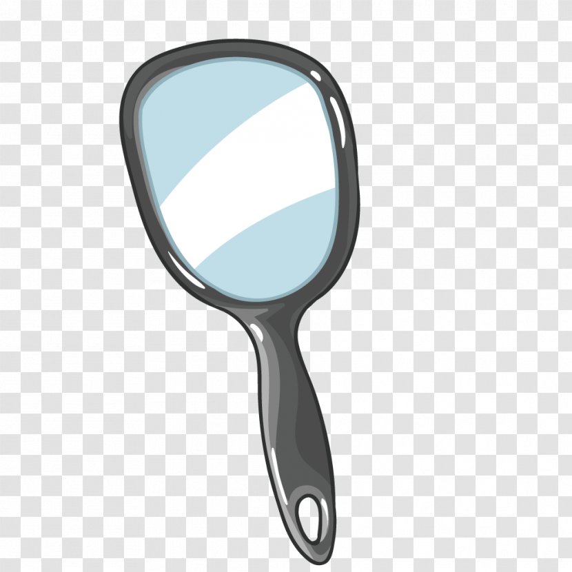 Mirror Magnifying Glass - Vector Portable Transparent PNG