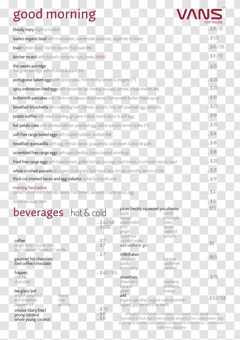 Menu Line Font - Text Transparent PNG